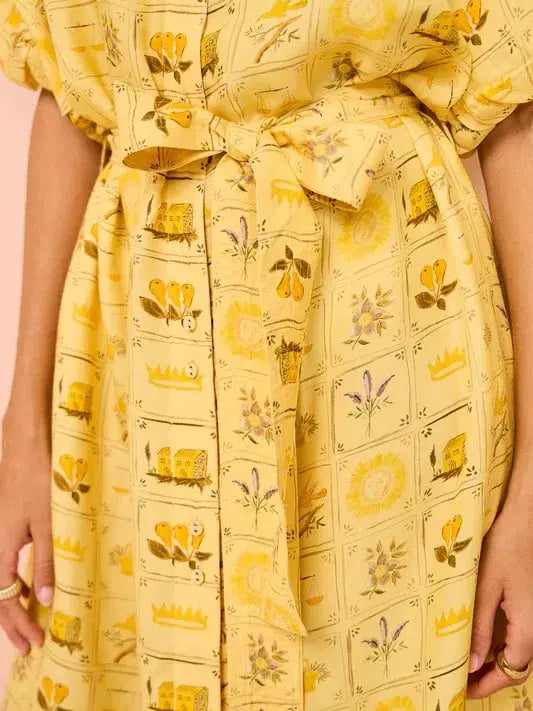 Palm Noosa Carla Dress In Amarilla Tile Size 14 photo 4