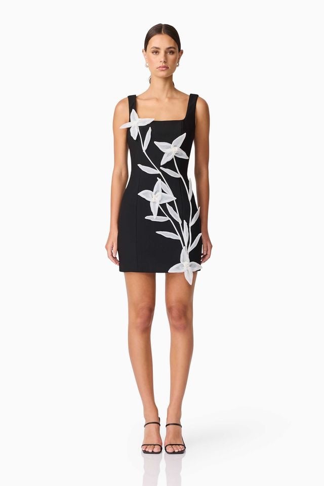 Elliatt Ilaria Mini Dress - Black photo 2