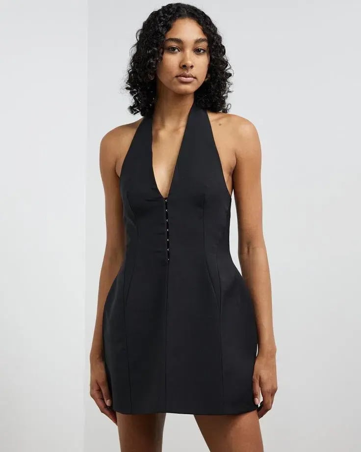 Camilla and Marc Petra Mini Dress Black Size 8 photo 3