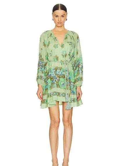 Alemais Velma Mini Dress Seafoam Size AU 14 photo 8