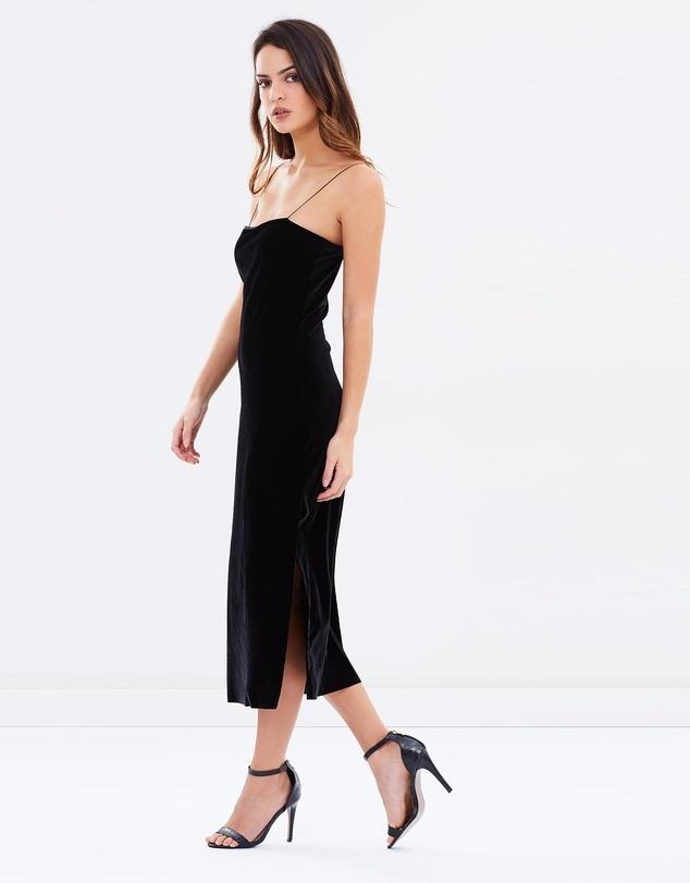 Bec & Bridge The Sorcerer Midi Dress Black Size 10 photo 3