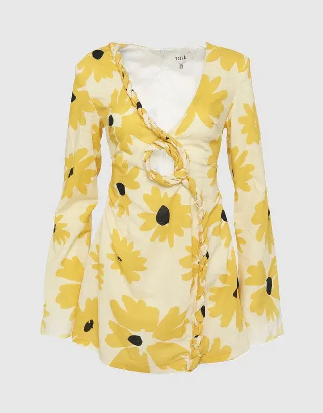 Tojha Leanna Mini Dress Floral Size XS / AU 6 photo 4