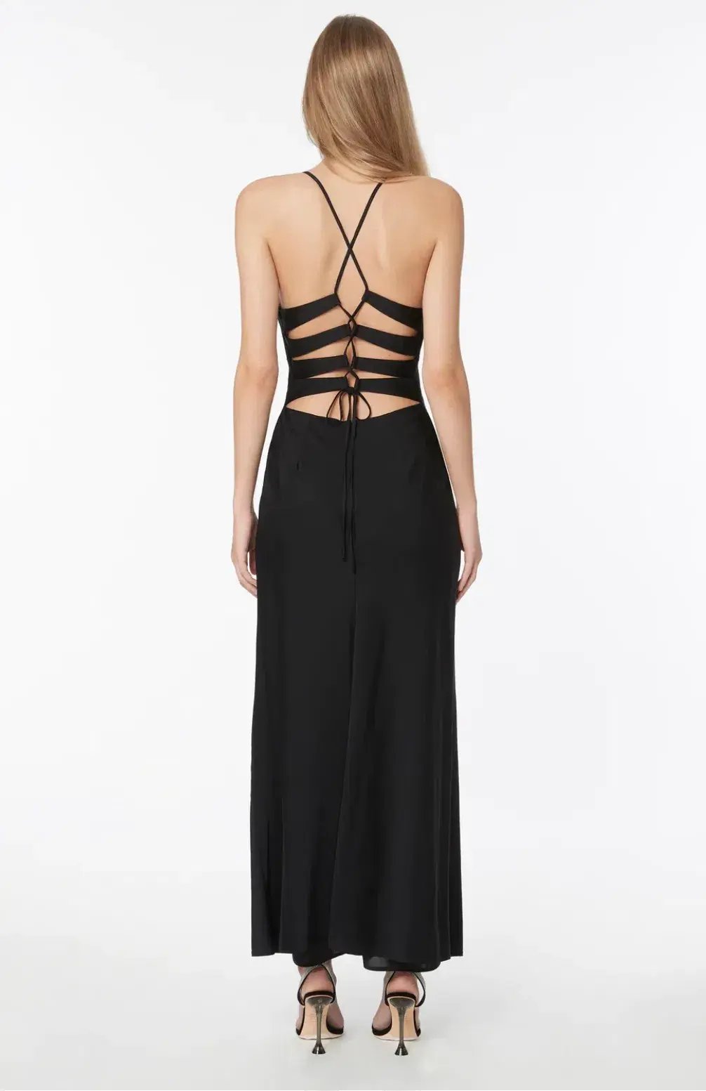 Manning Cartell Time To Shine Slip Dress Black Size AU 10 photo 3
