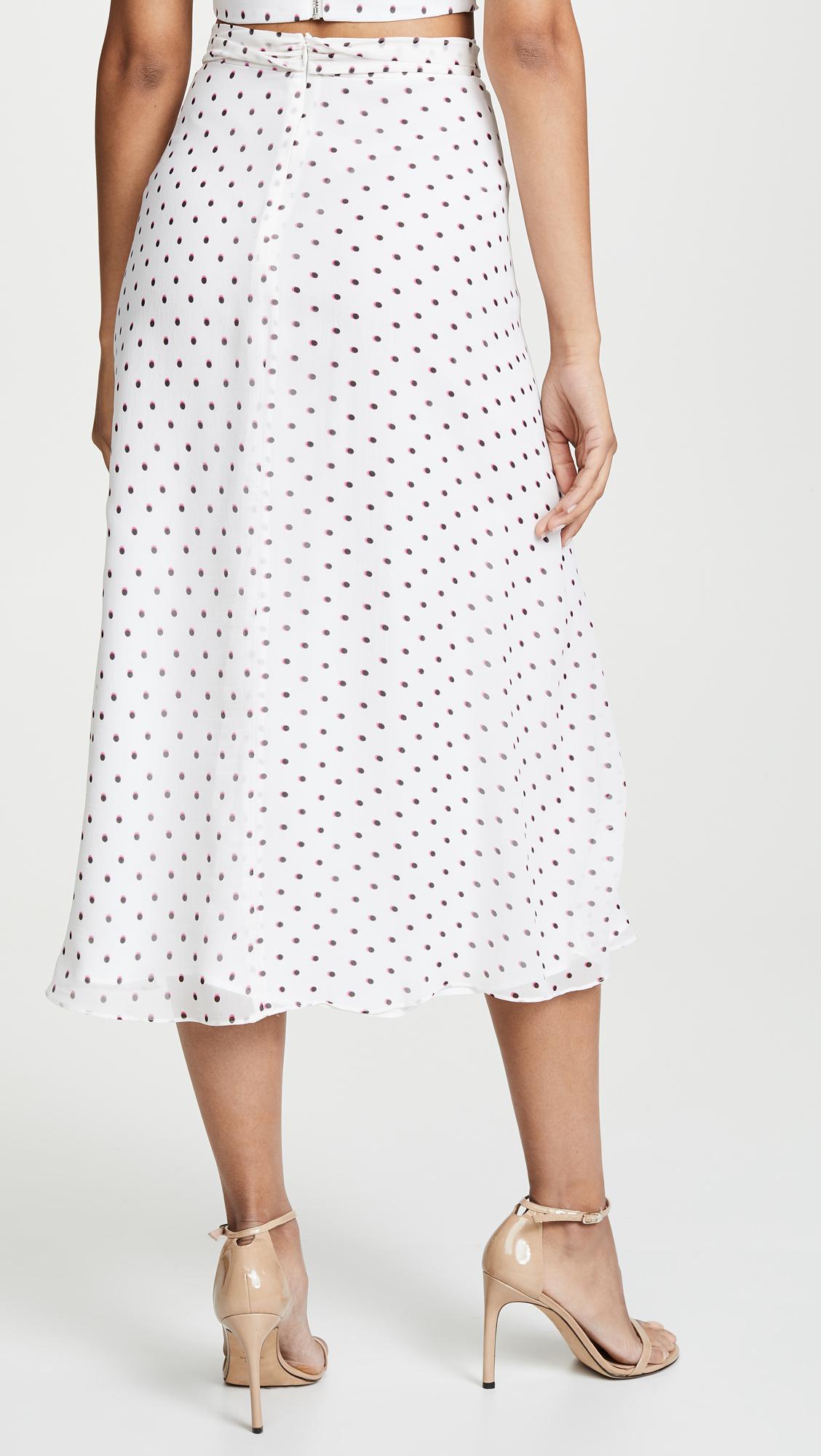 Bec & Bridge Little Cuba Skirt White Size 6 photo 2