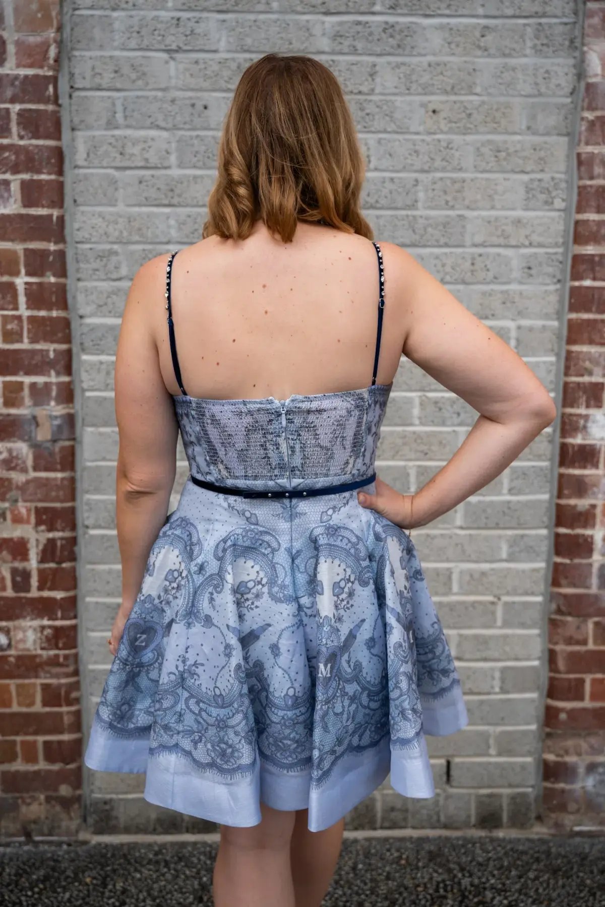 Zimmermann Crush Twist Front Mini Dress Print Size 4 / Aus 16 photo 4