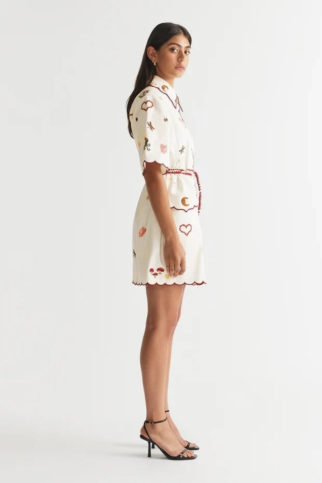 Antipodean Queen of Hearts Shirt Dress photo 3