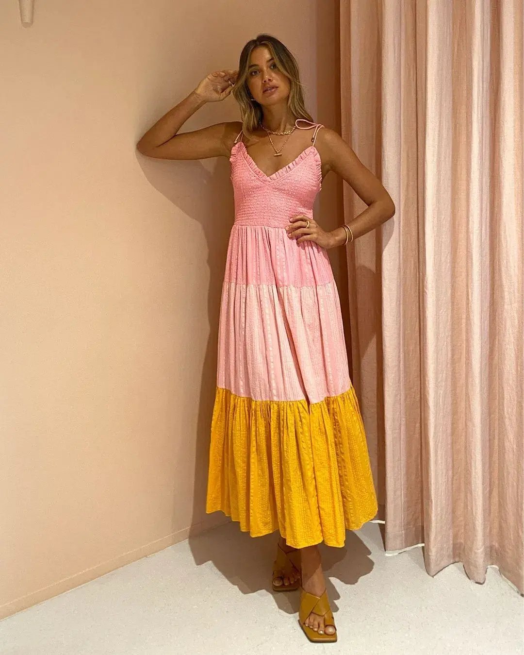 Steele Leora Dress Multi Size 8 photo 2