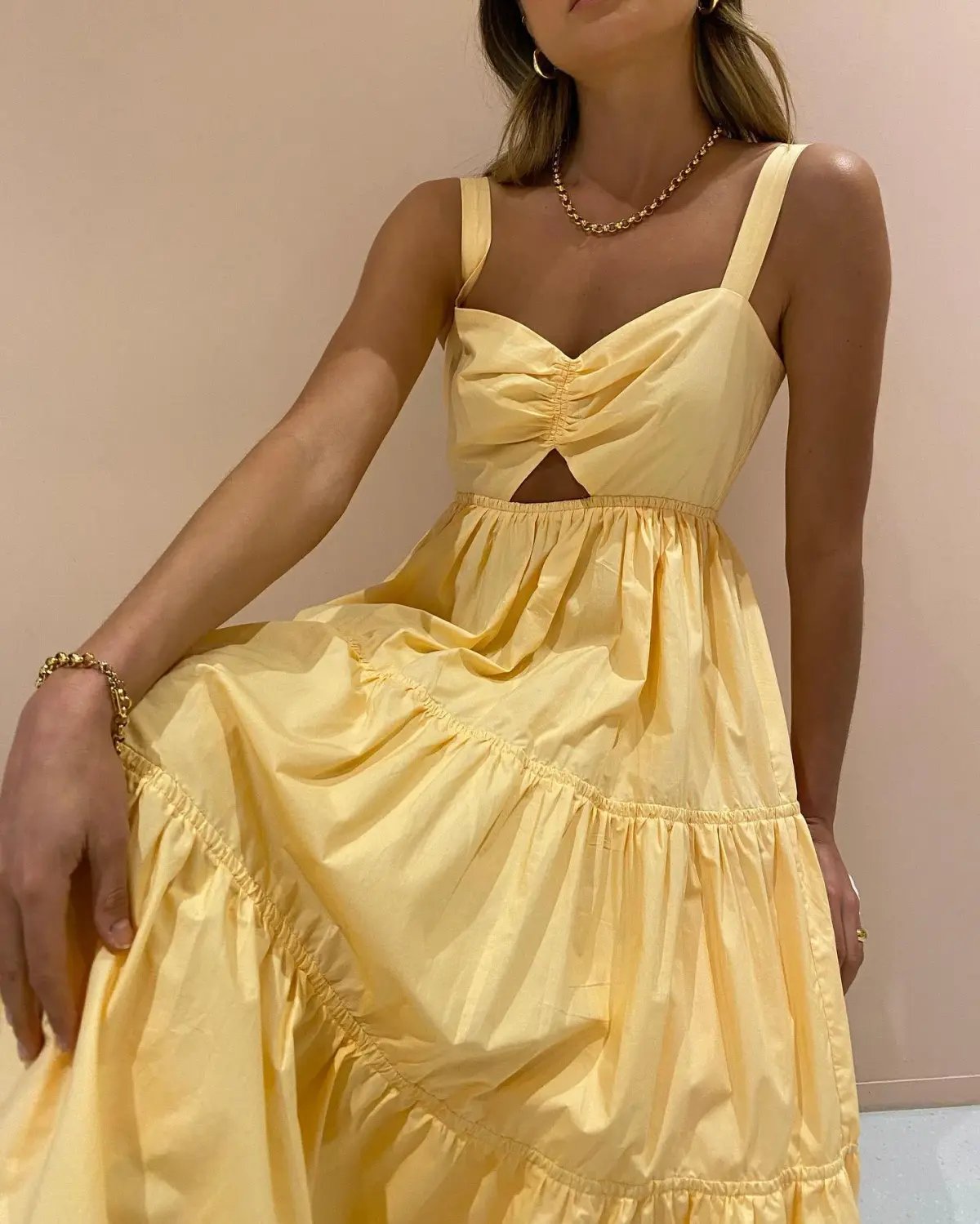 Steele Sorelle Dress in Daffodil Size XS / AU 8 photo 3