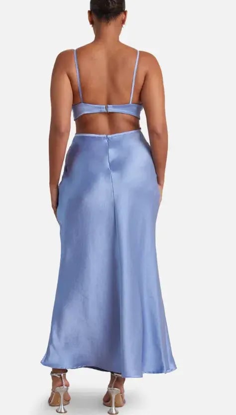 Bec & Bridge Veronique Maxi Dress Hydrangea Size 10 / M photo 2