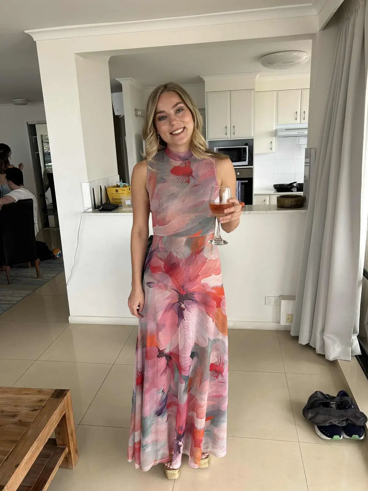 Kachel Lisa Maxi Dress Horizons Size AU 8 photo 5