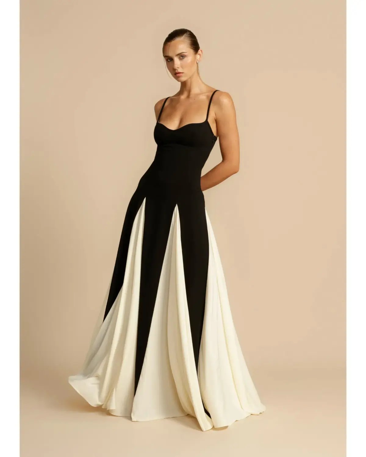 Arcina Ori Paloma Dress Black/White Size AU 8 photo 2