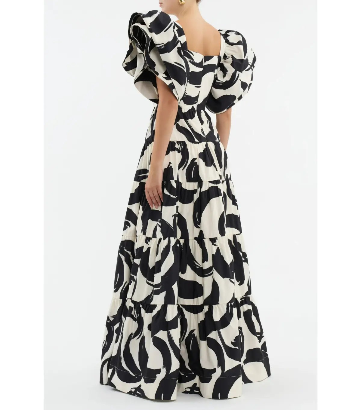 Rebecca Vallance Pompidou Maxi Dress Print Size 6 photo 3