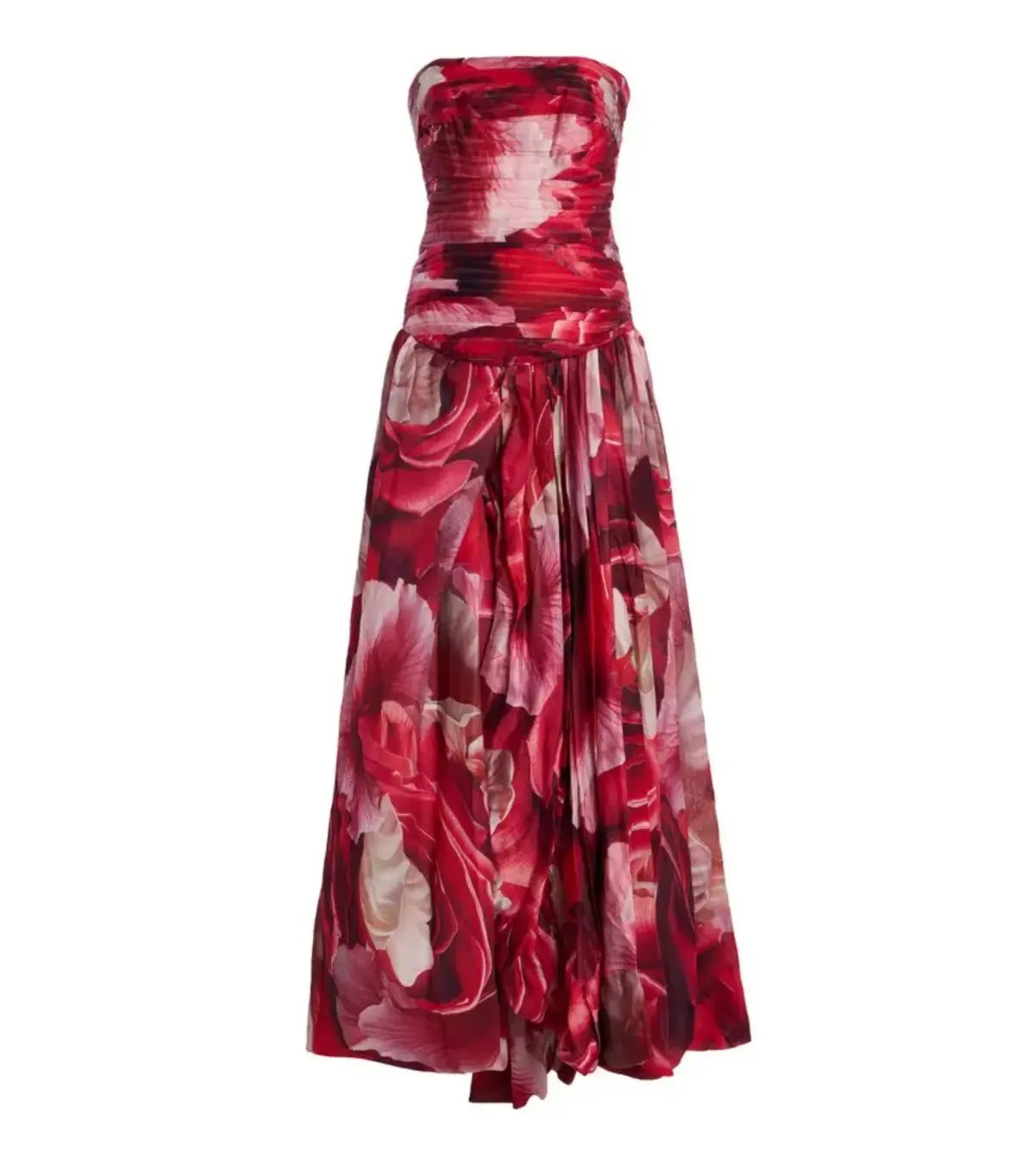 Aje Flora Maxi Gown Prismatic Floral Red Size AU 10 photo 5