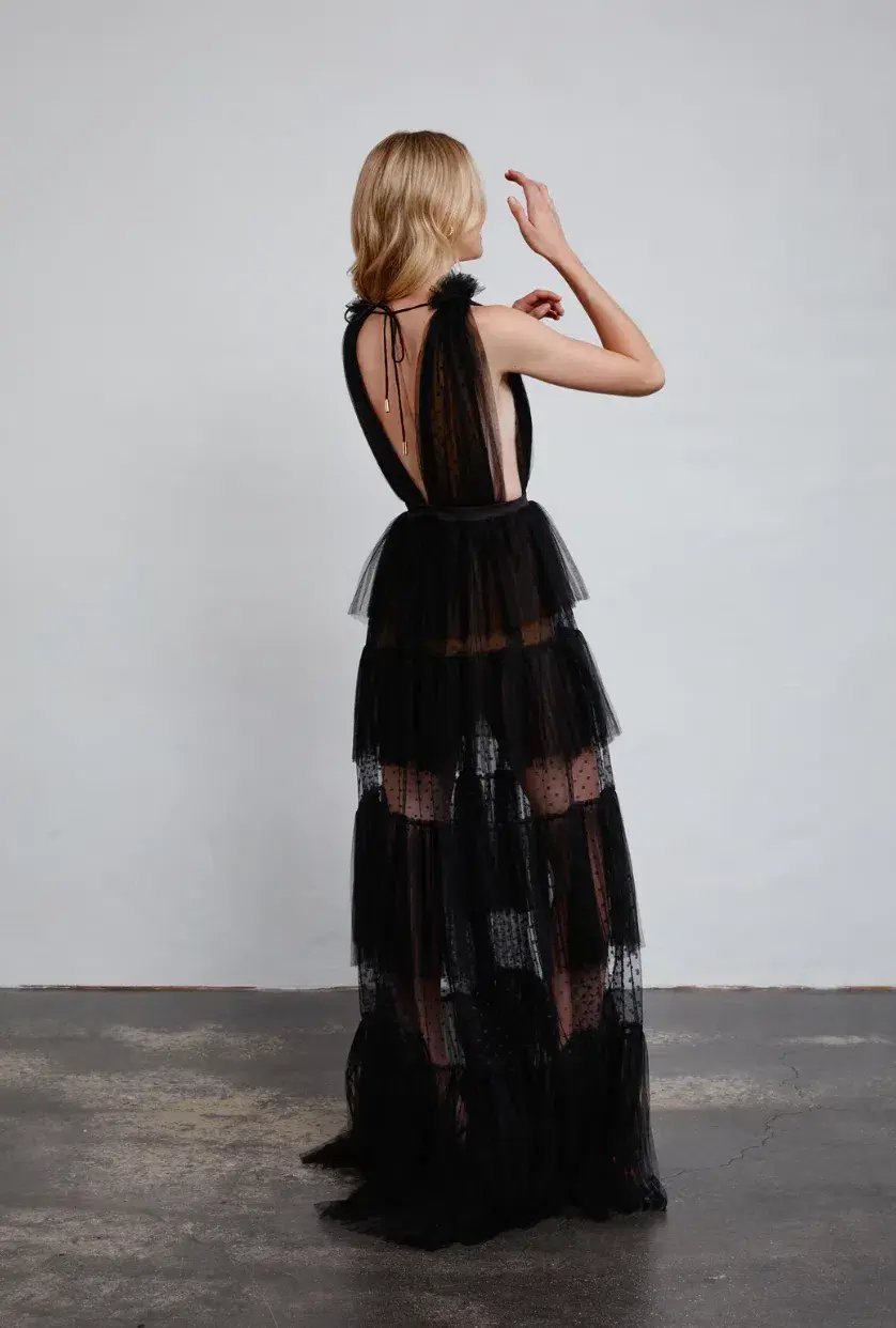 Lexi Zendaya Dress Black Size 8 photo 2