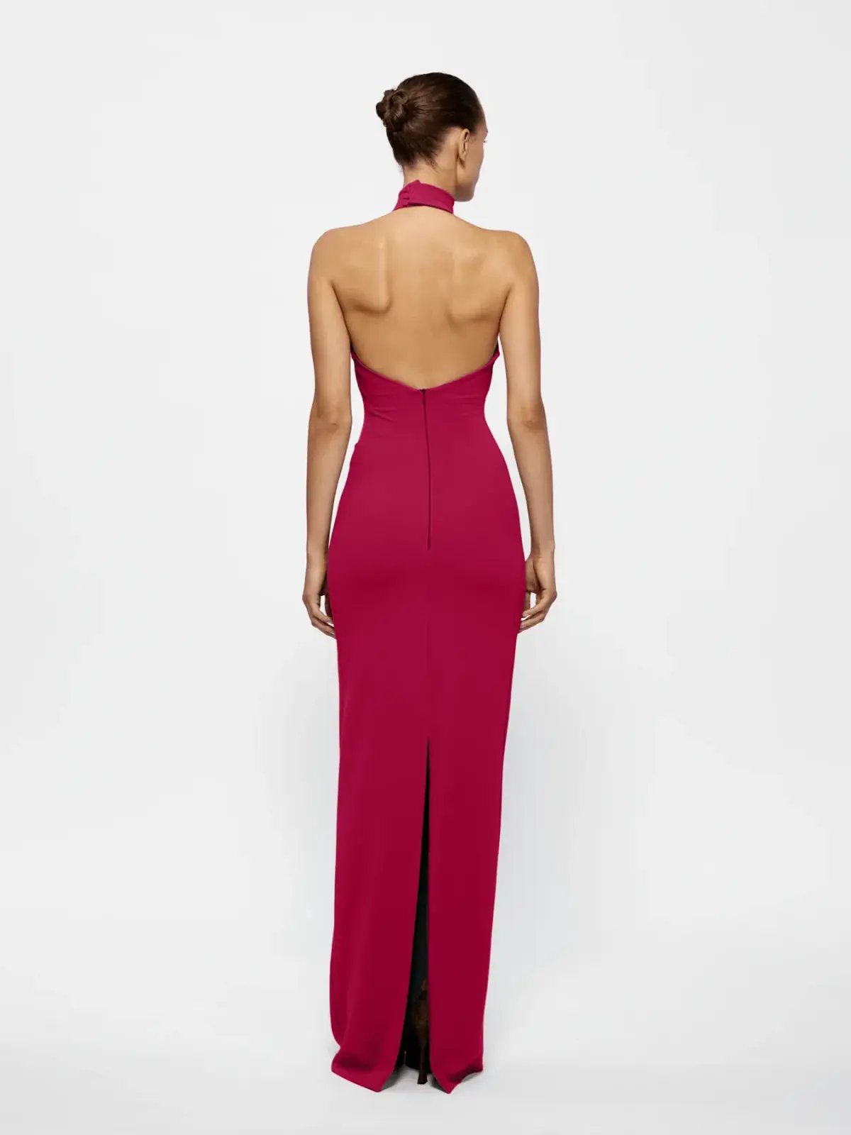 Effie Kats Rhi Gown - Raspberry Size S photo 2
