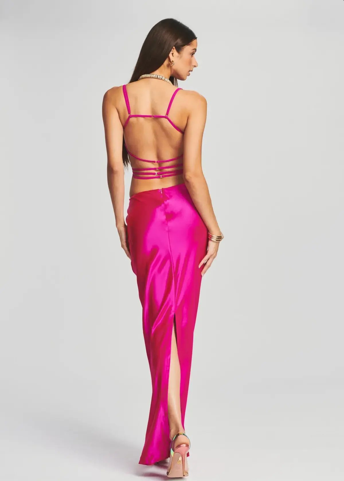 Retrofete Selma Dress Pink Size XS/AU 6 photo 5
