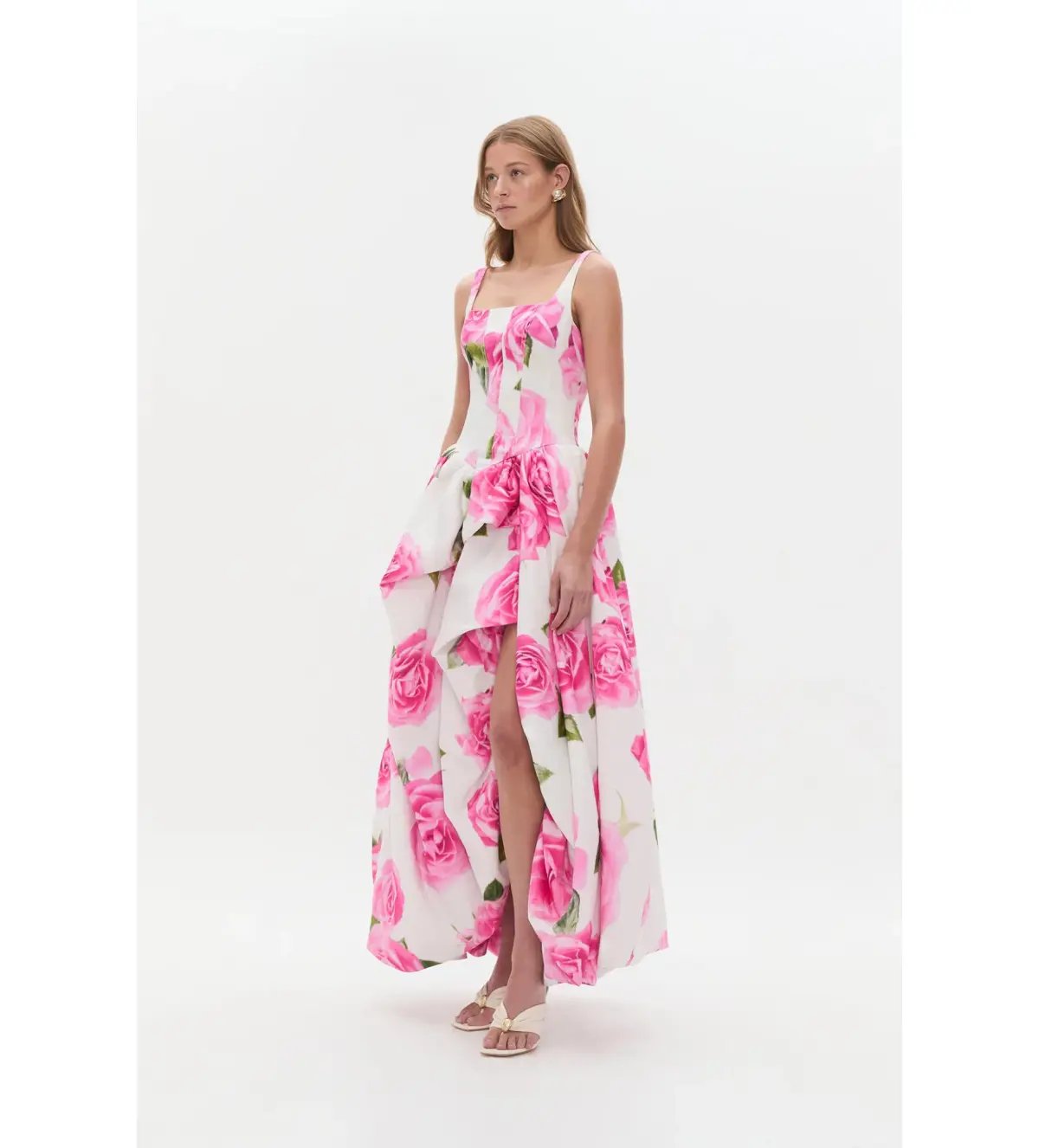 Aje Alani Gown in Soft Rose Light Size XL / AU 14 photo 2