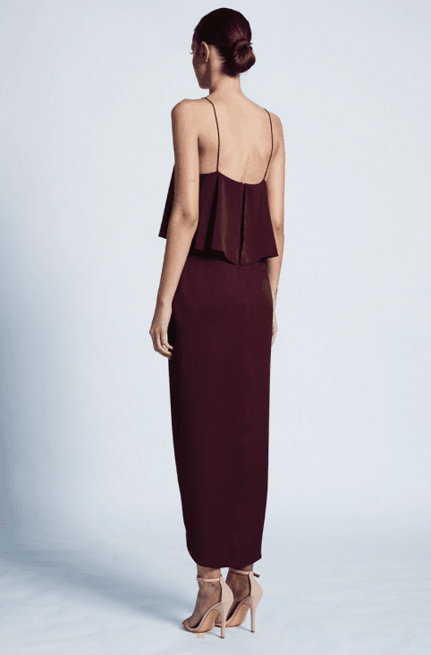 Luxe Cocktail Frill Dress Garnett photo 4