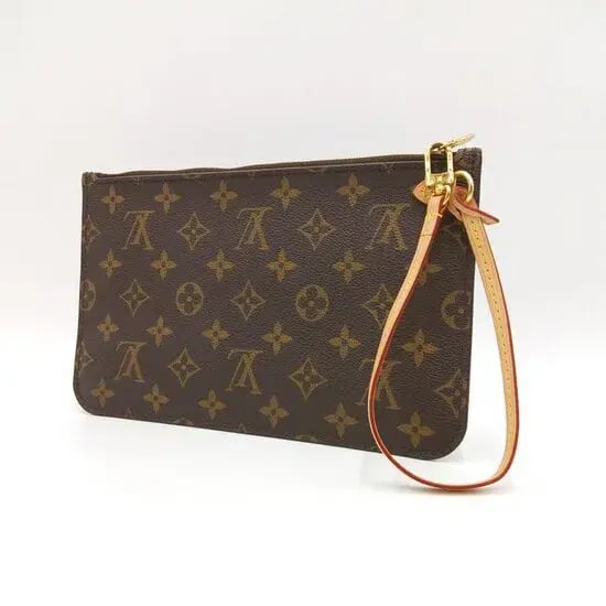 Louis Vuitton Neverfull Pouch Brown photo 3
