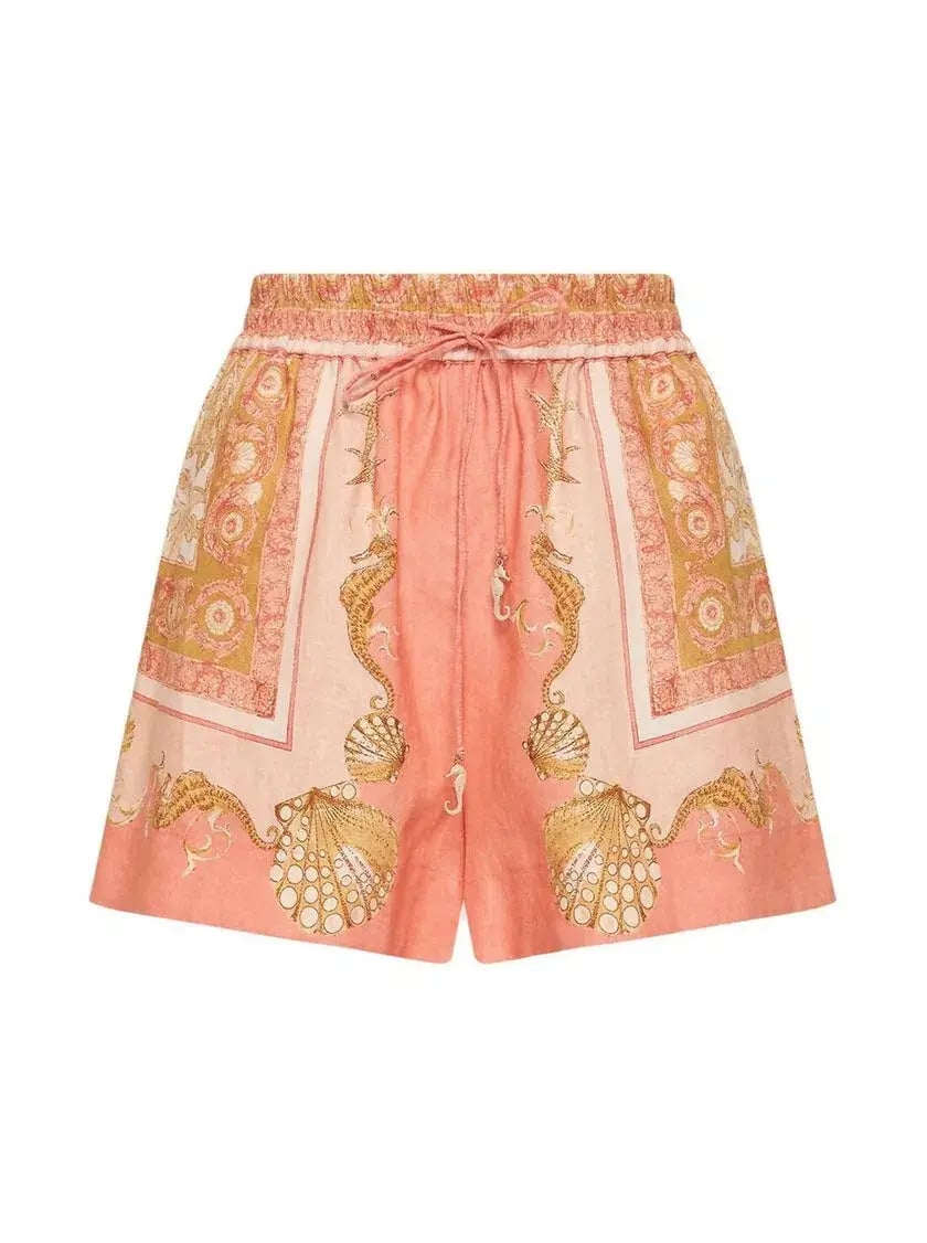 Alemais Ursula Shirt and Short Set Pink Size AU 14 photo 5