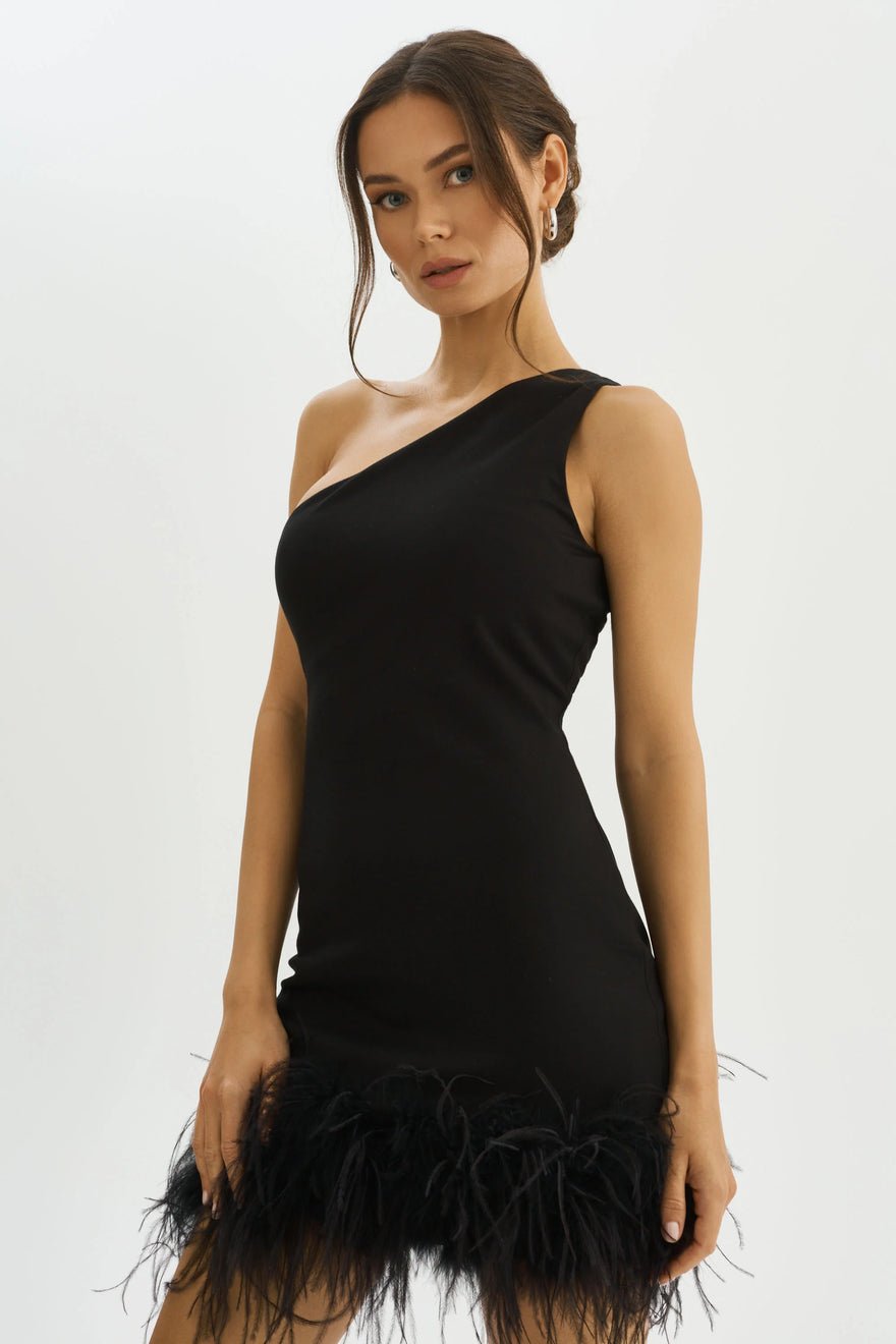 La Marque Tafia Mini Dress - Black photo 4