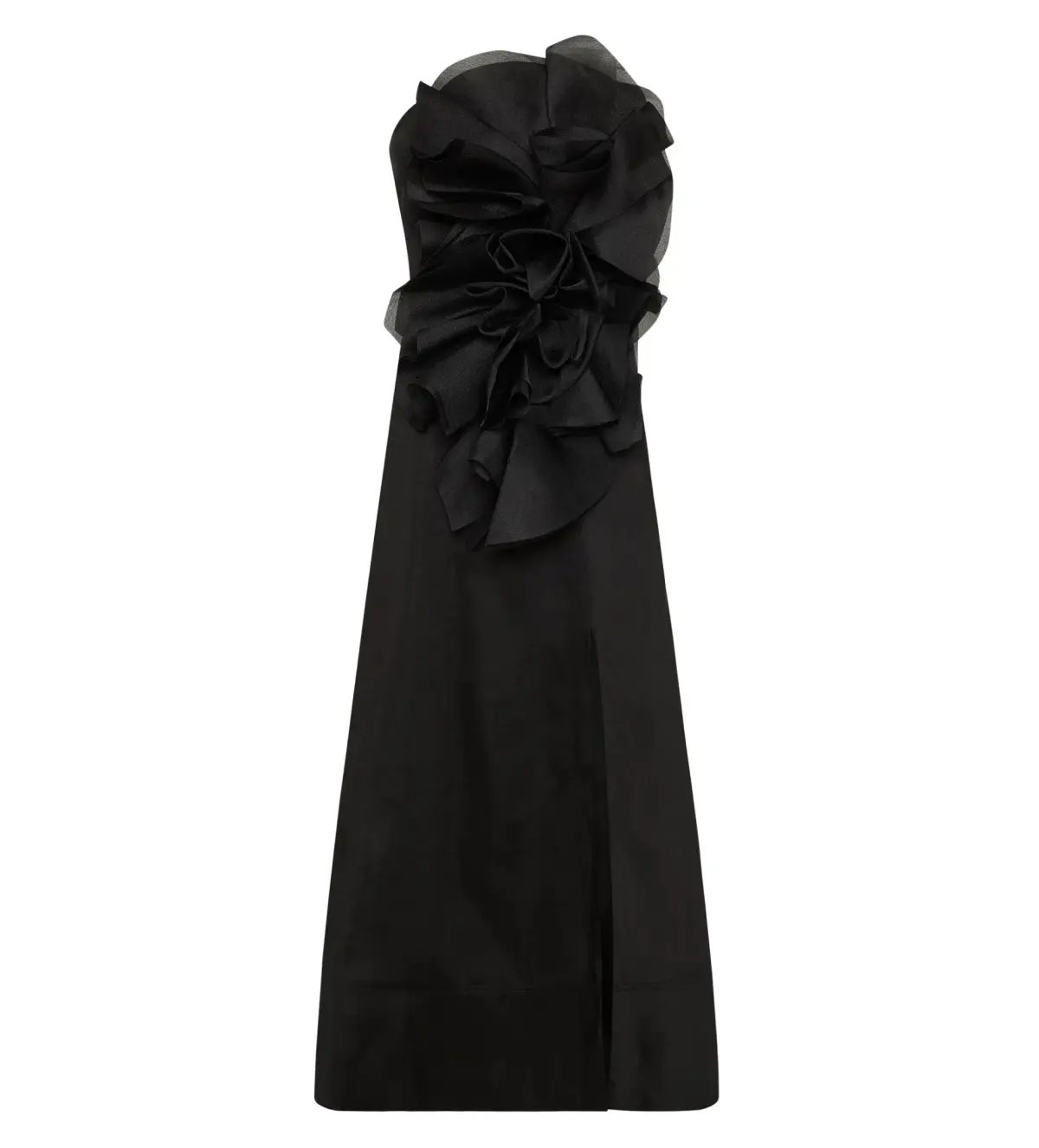 Aje Energy Midi Dress in Black Size AU 8 photo 7