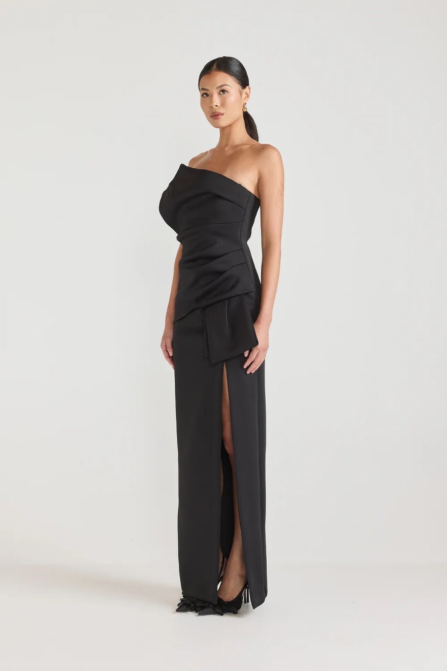 Tojha Astrid Gown - Black photo 2