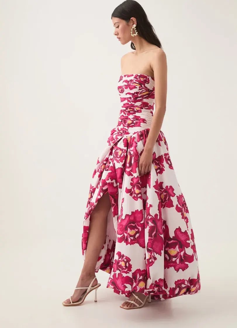 Aje Behold Maxi Dress in Boldly Blooming Size 14 photo 2