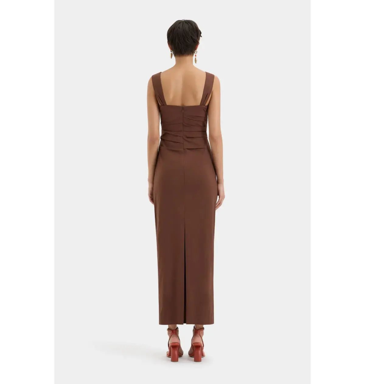Sir the Label Dahlia Balconette Gown in Chocolate Size 2 / AU 10 photo 2
