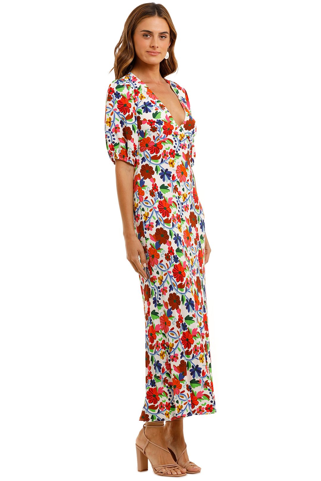 Steph Crepe Midi Dress photo 2