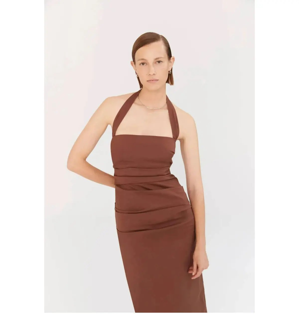 Sir the Label Nikki Gown in Brown Size 1 / AU 8 photo 5