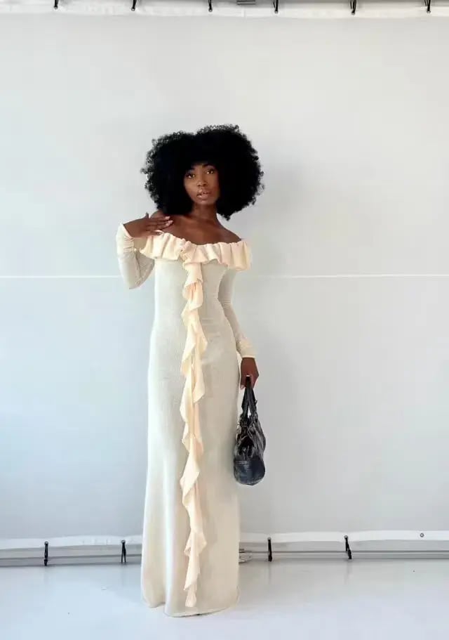 Arcina Ori Mila Dress In Beige Size S / AU 8 photo 4