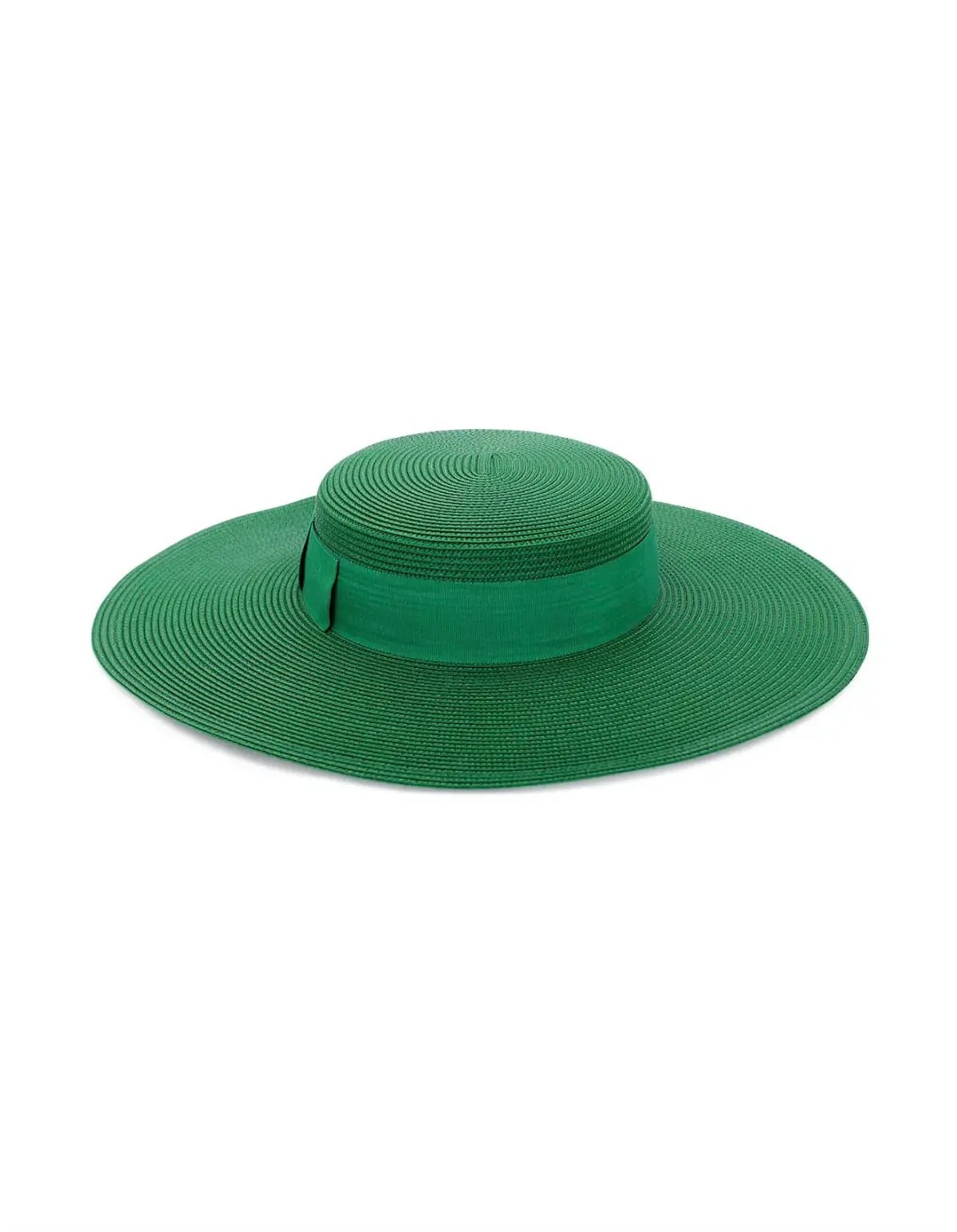 Morgan & Taylor Macy Boater hat in Green photo 5