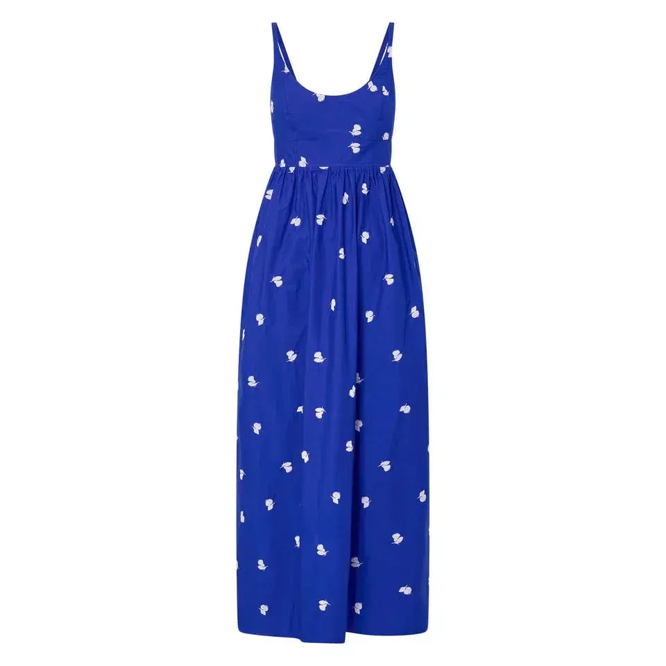 Oroton Embroidered Fruit Sundress in Cotton Size AU 8 photo 4