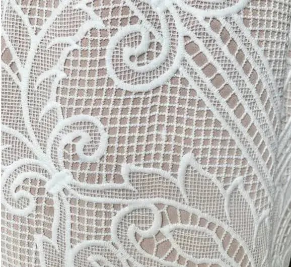 Sheike Lunar Lace Maxi Dress Ivory Size 14 photo 3