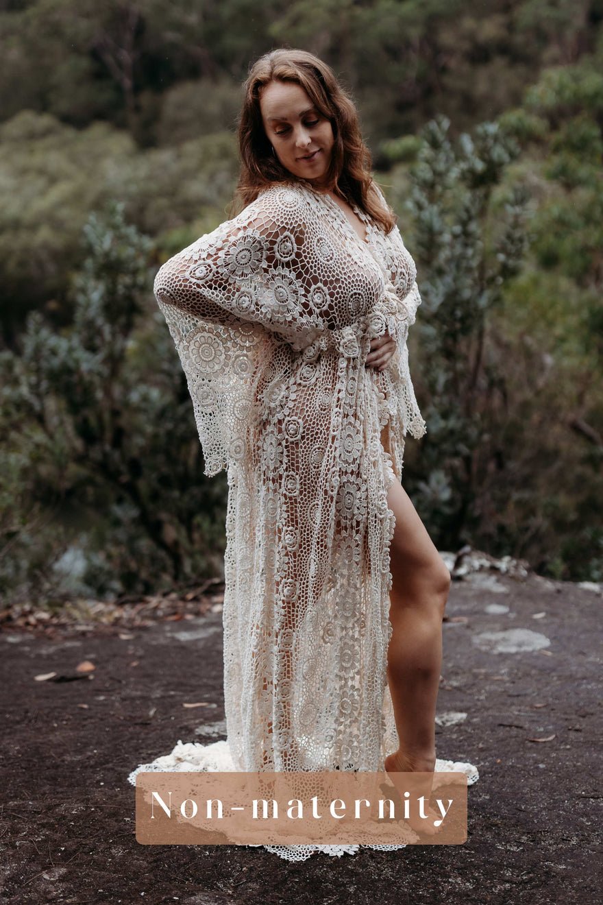 Mama Rentals Elvira Crochet Robe photo 3