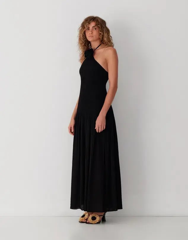 The Wolf Gang Siesta Maxi Dress Noir Size AU 8 photo 3