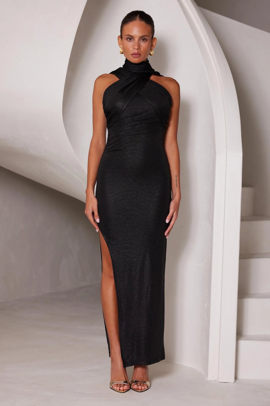 Elle Zeitoune Tara Dress - Black photo 3