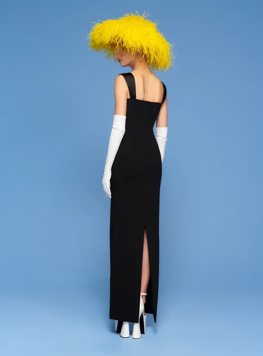 Solace London The Calluna Maxi Dress Black Size 10 AU photo 2