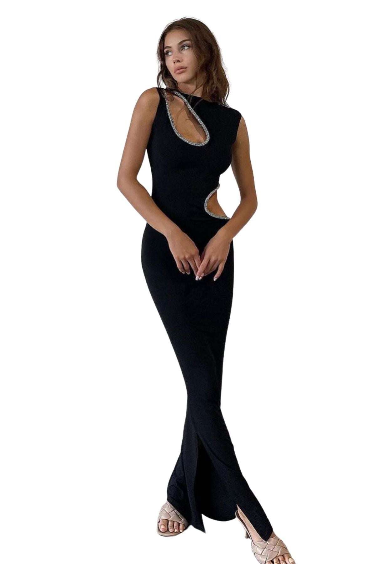 Vivia Dress in Black photo 2