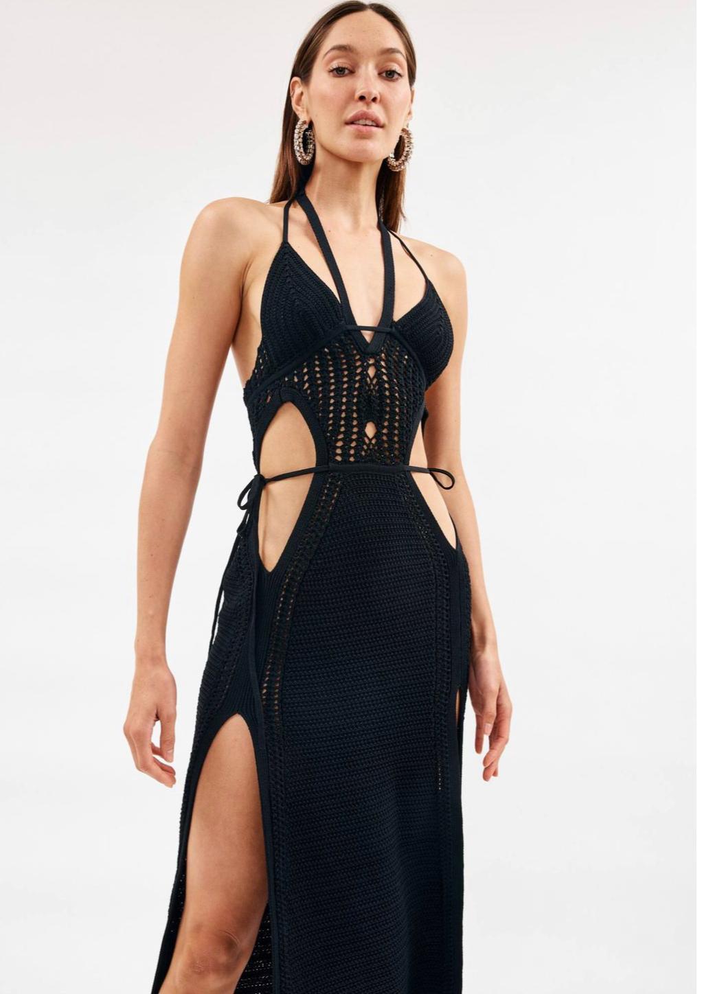 Dion Lee Crotchet Tie Butterfly Dress photo 3