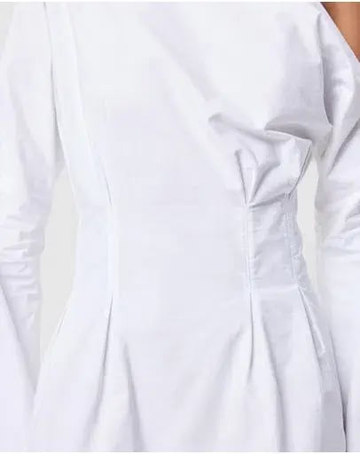 Mossman Homage Mini Dress White Size 12 photo 5