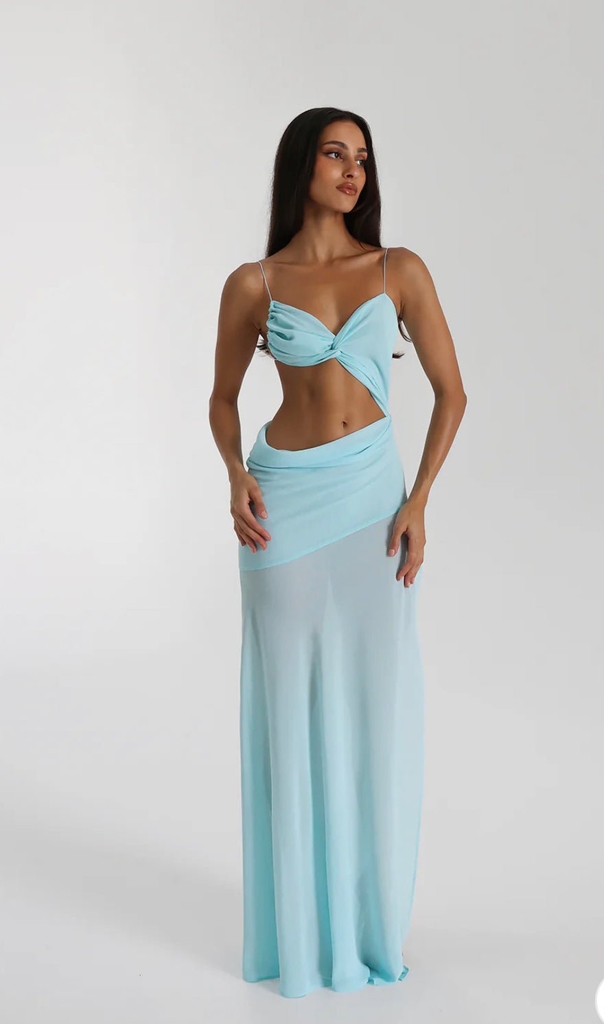 Natalie Rolt Dahlia Gown Baby Blue photo 2