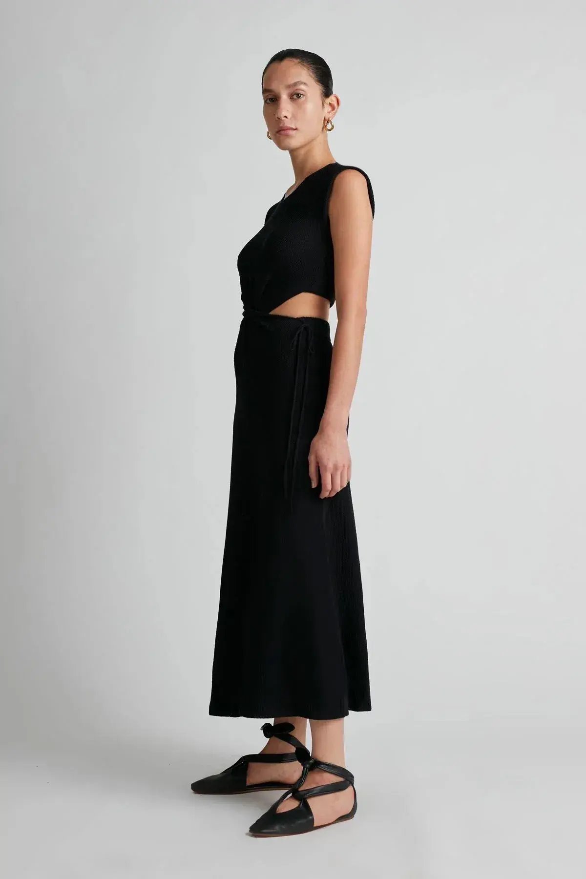 Camilla and Marc Castelli Knit Dress Black Size 6 photo 2