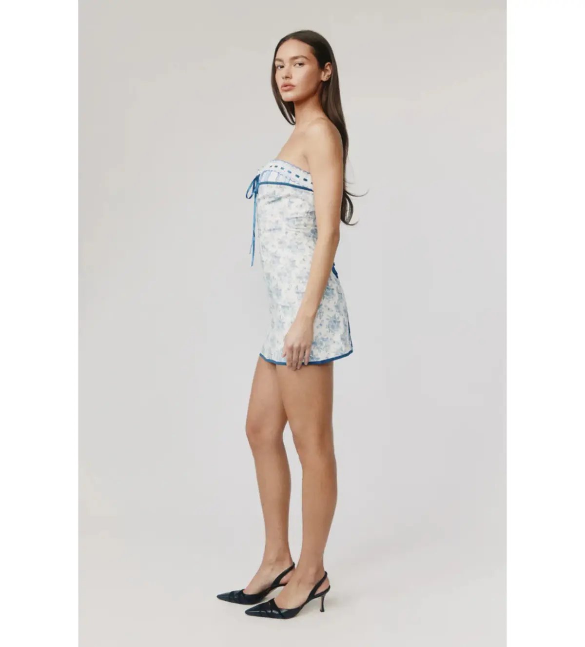 With Jean Sabrin Dress in Toile Papillon Size S / AU 8 photo 2