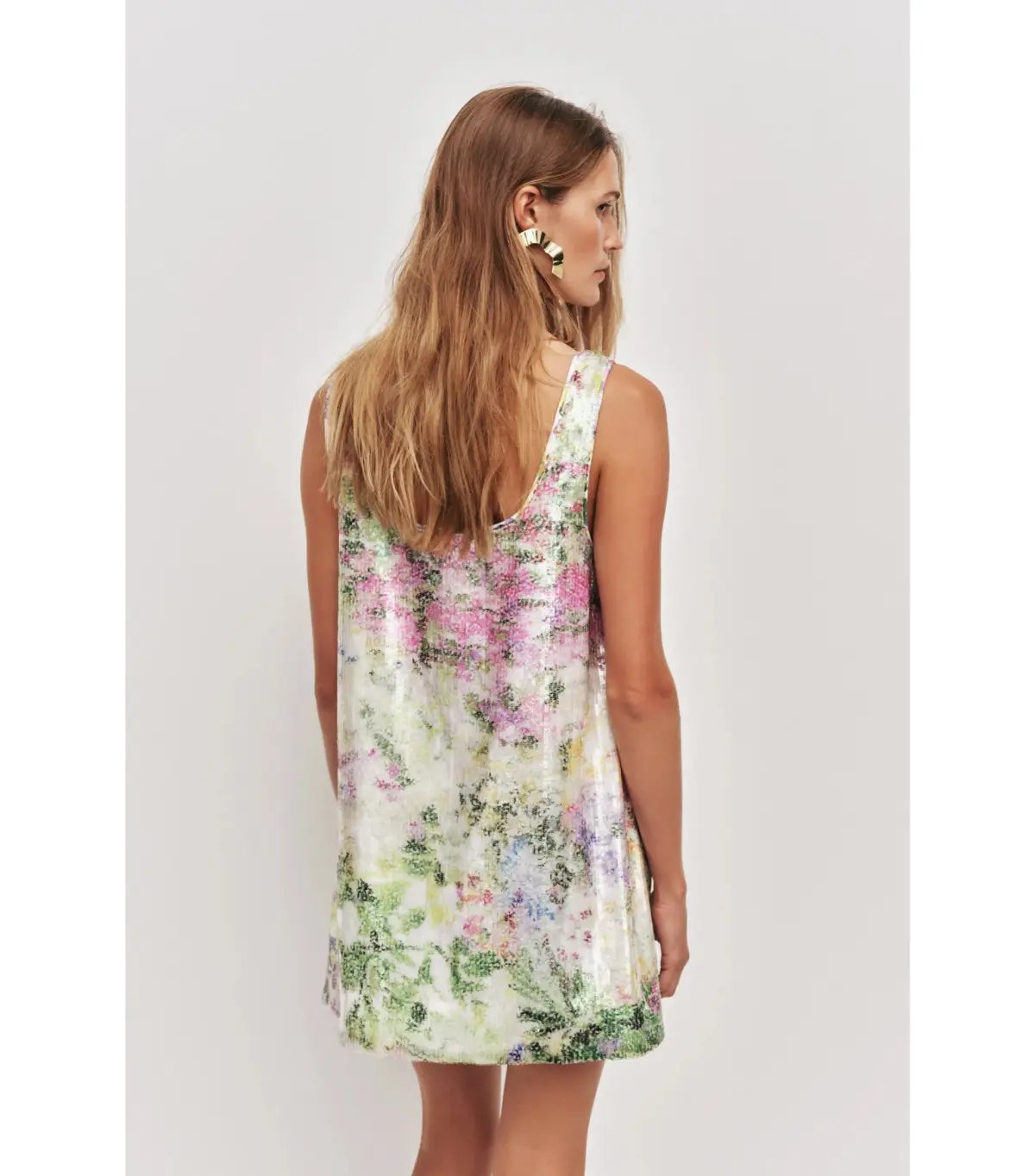 Aje Dahlia Mini Dress Lavandula Size 10 photo 3