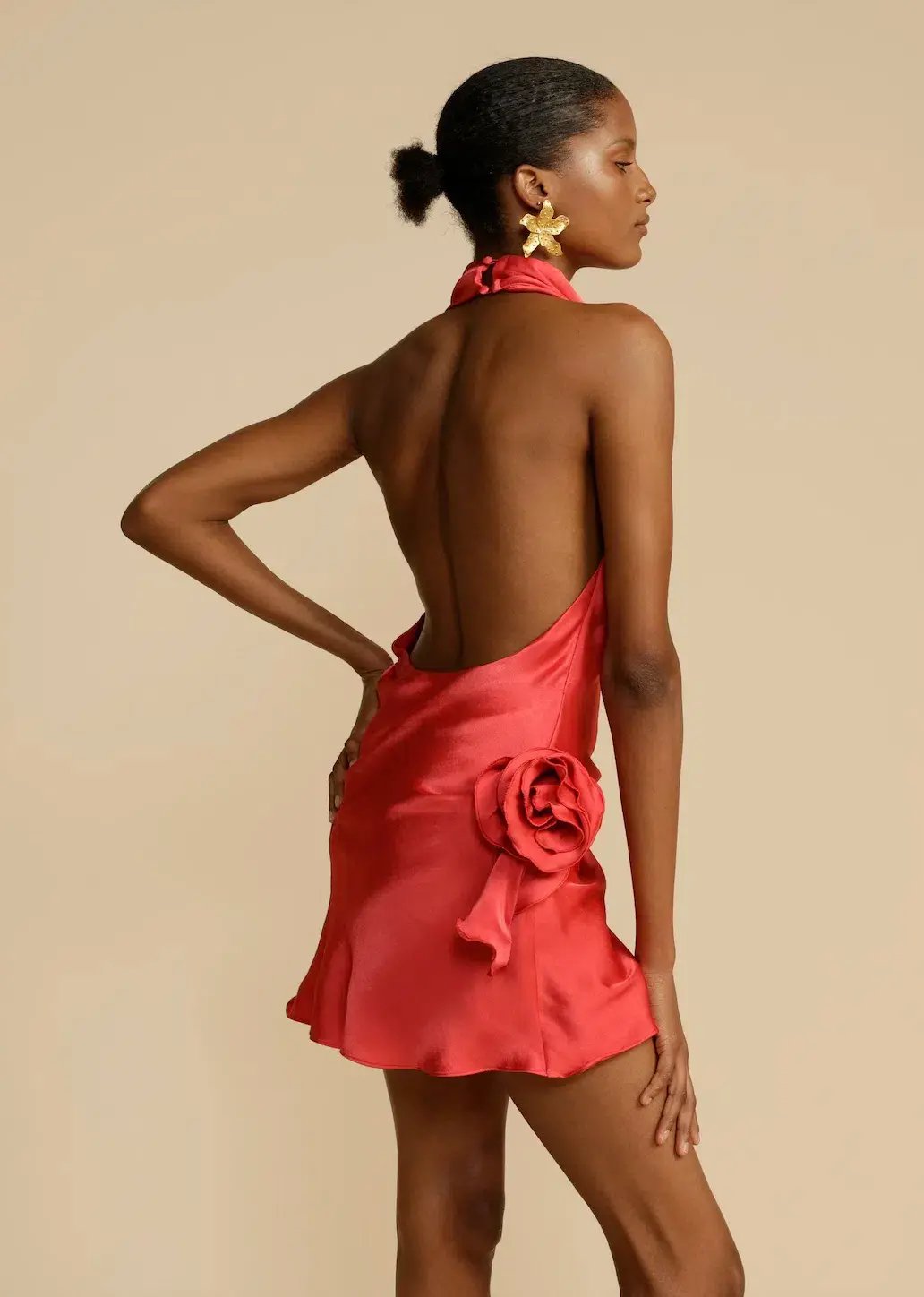 Arcina Ori Rosa Dress Red Size S / AU 8 photo 9