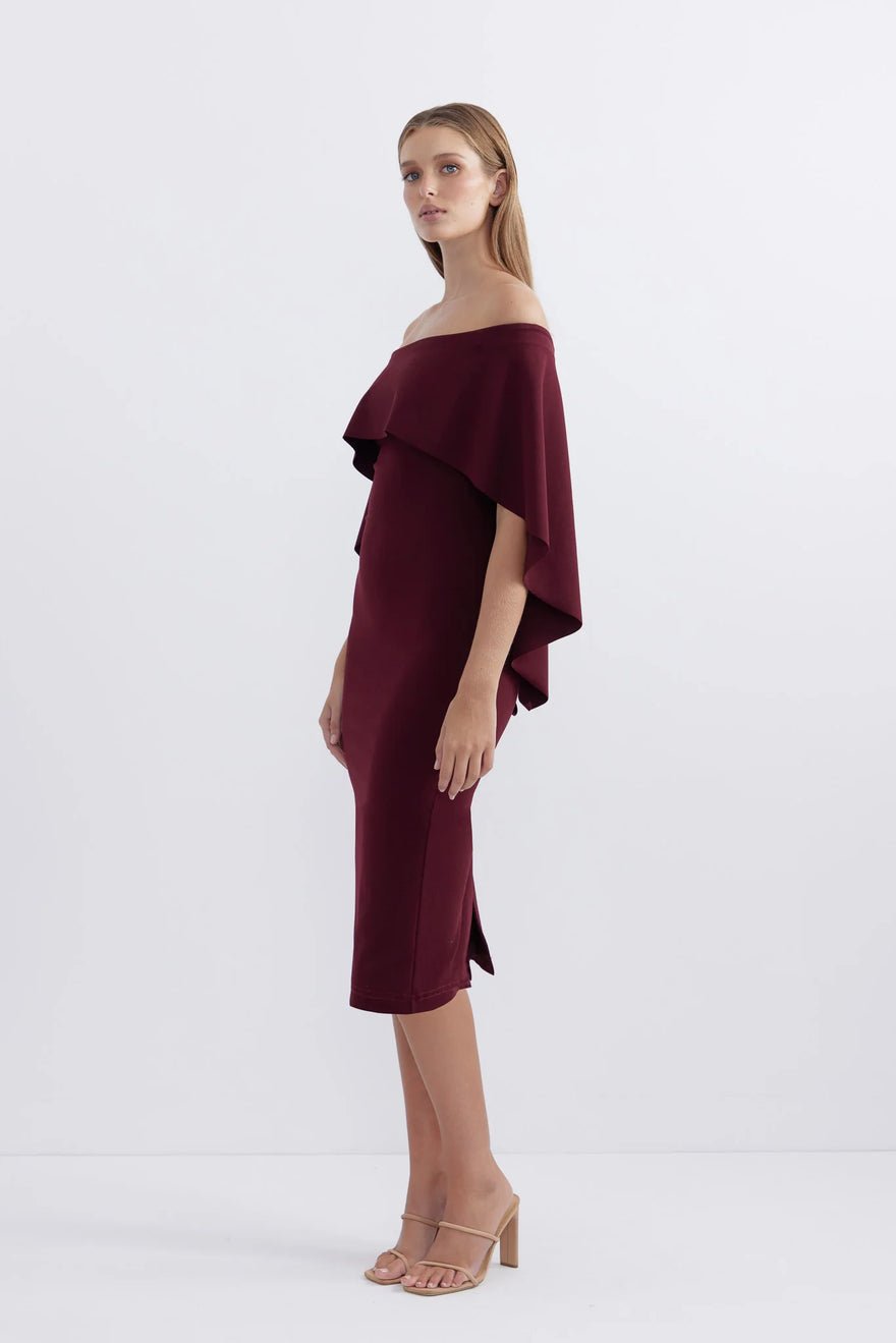 Pasduchas Composure Long Midi - Wine photo 3