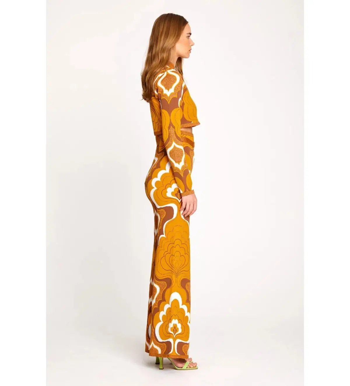 Alice McCall In Music Knit 70s Print Top Multi Size M / AU 10 photo 3