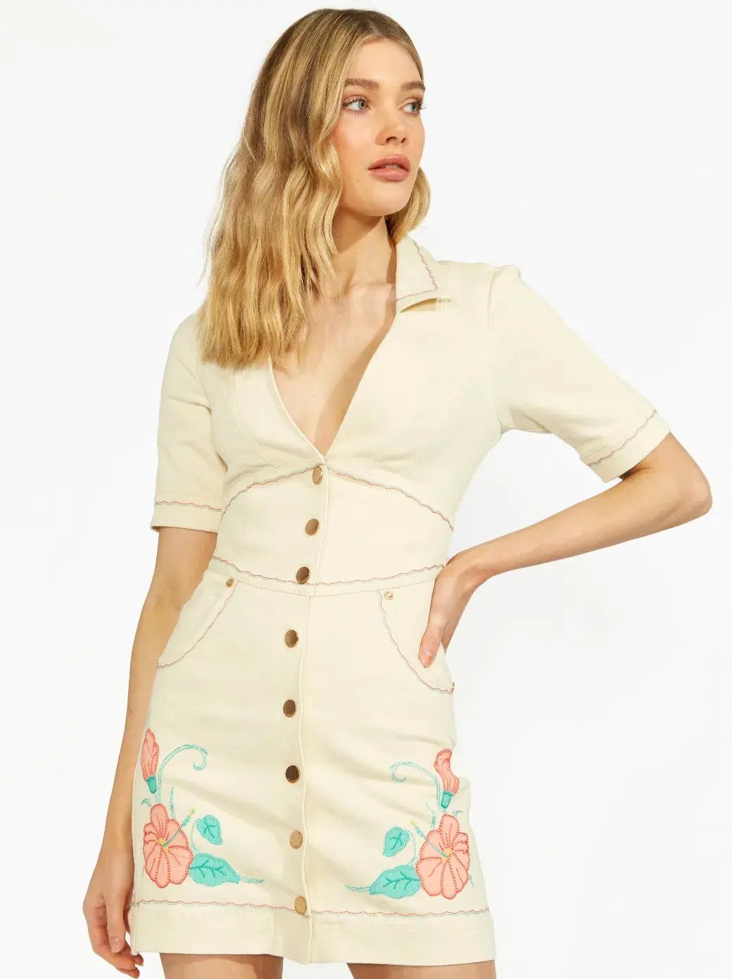 Alice McCall Tanika Mini Dress Canvas Size XS / Au 6 photo 2